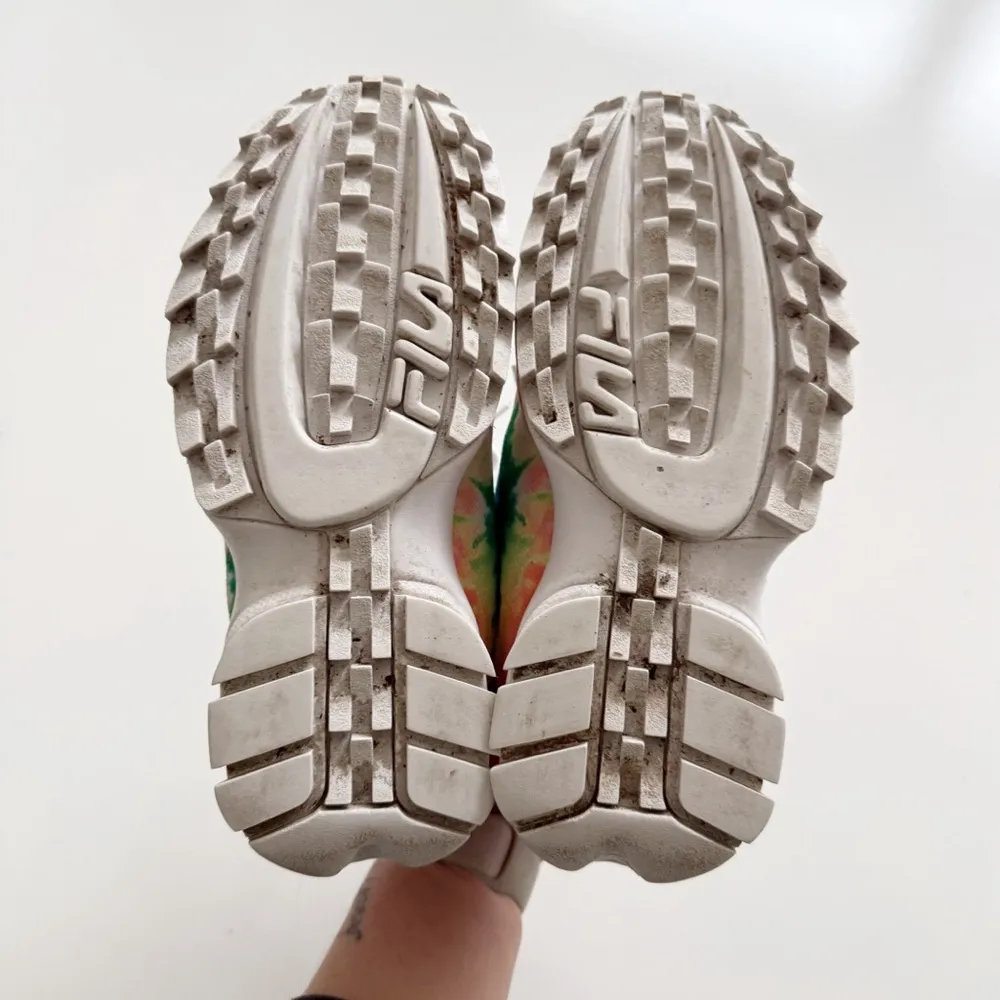 FILA Disrupter II Tie Dye Platform Sneakers size 6.5 - Image 6