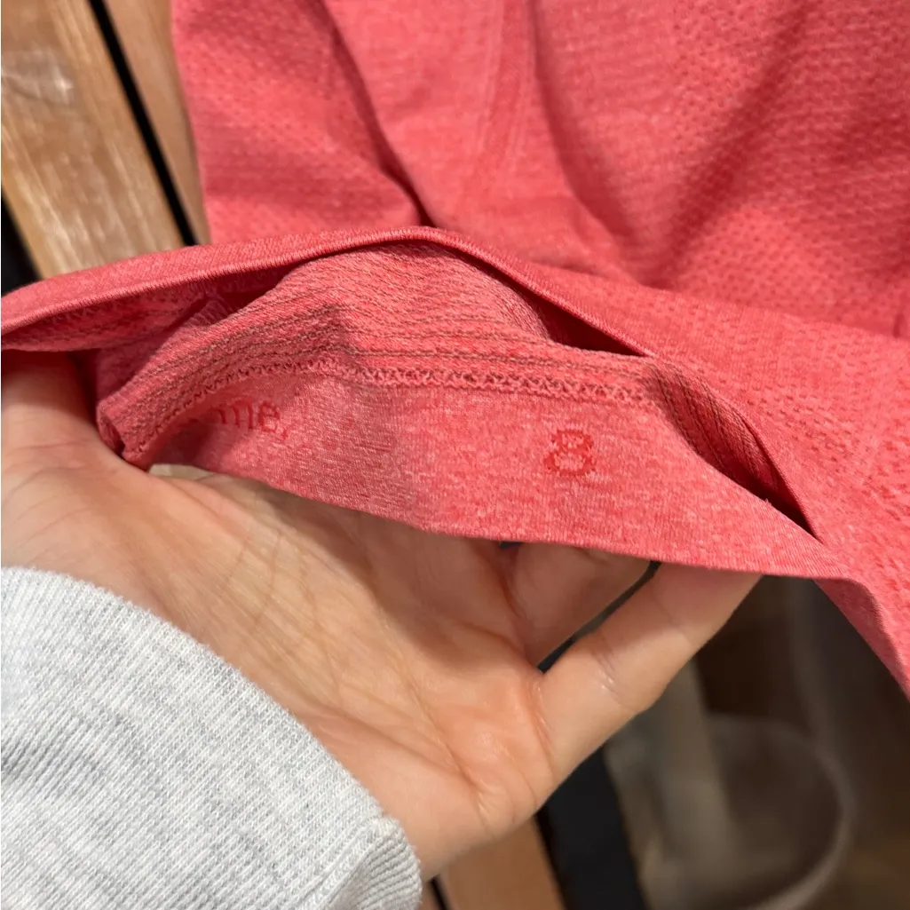 Lululemon Swiftly Tech Racerback First Release Heathered Alarming tank top corsl - Image 4