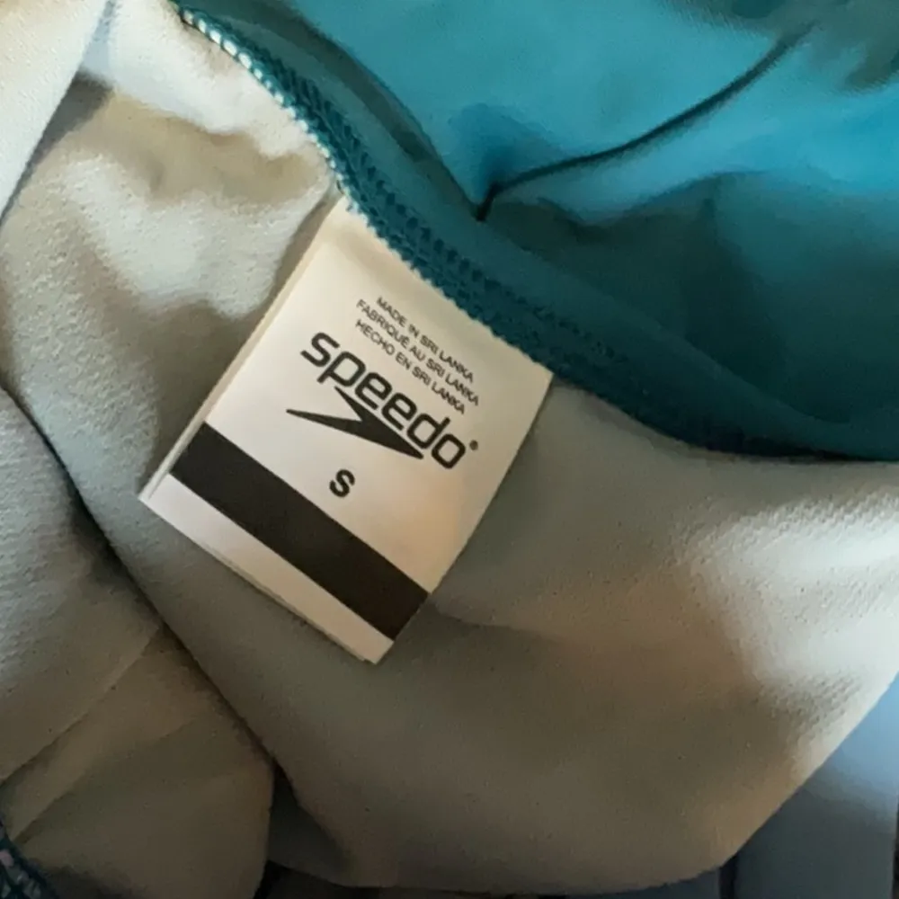 Speedo Strappy Colorblock Isla One Piece Bathing Suit Small NWT - Image 5