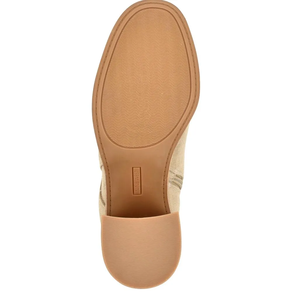 Nine West Nevermind Stacked Heel Bootie Sughero size 9 - Image 6