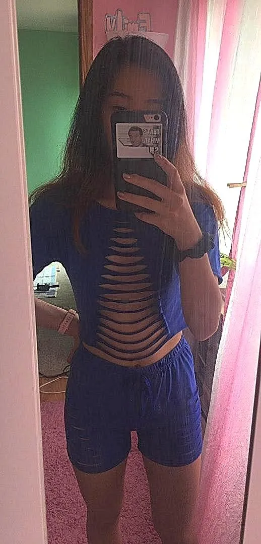 Blue Set with rips Size L - Image 6