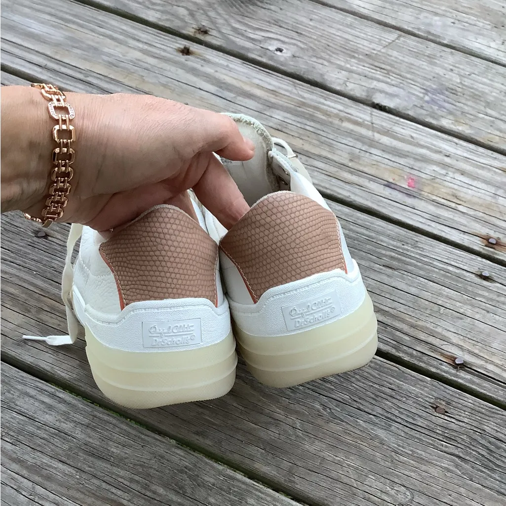 Comfy Dr. Scholl’s leather sneakers👟👟 White Size 10 - Image 3