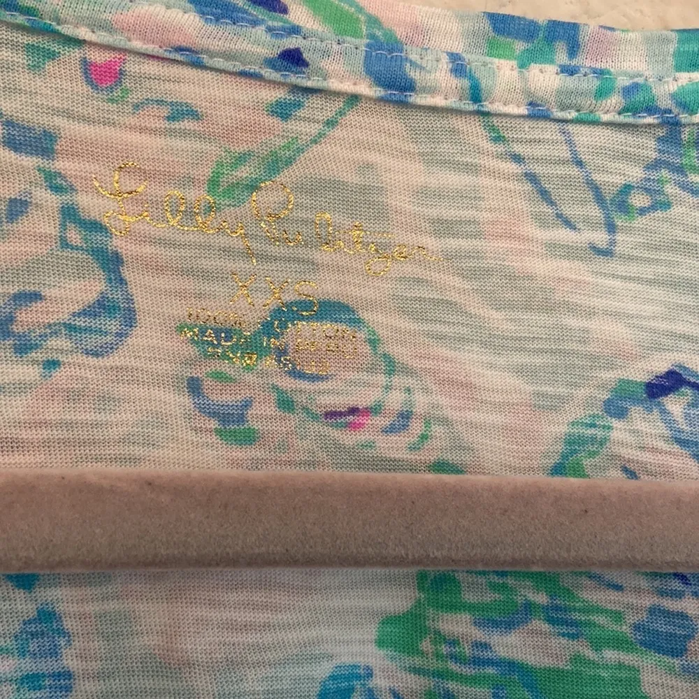 Lilly Pulitzer Etta Top Amethyst Tint Craysea - Image 2