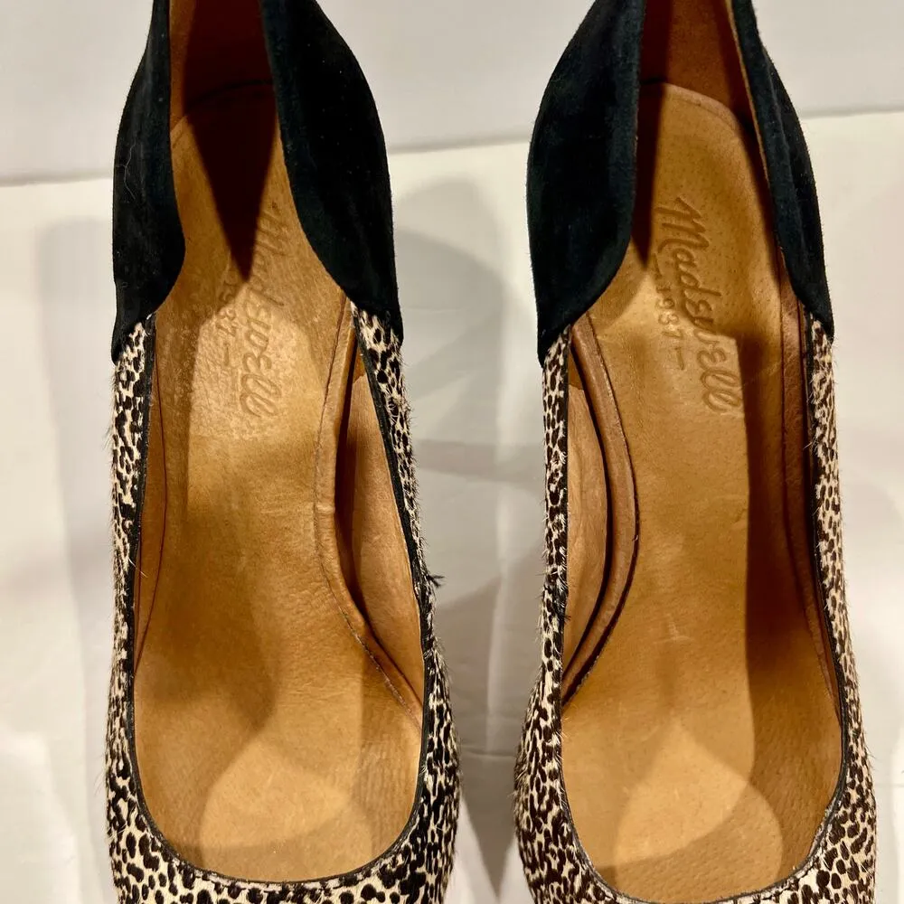 Madewell Women's Leather and Hide Heels Size 8.5 - Image 3