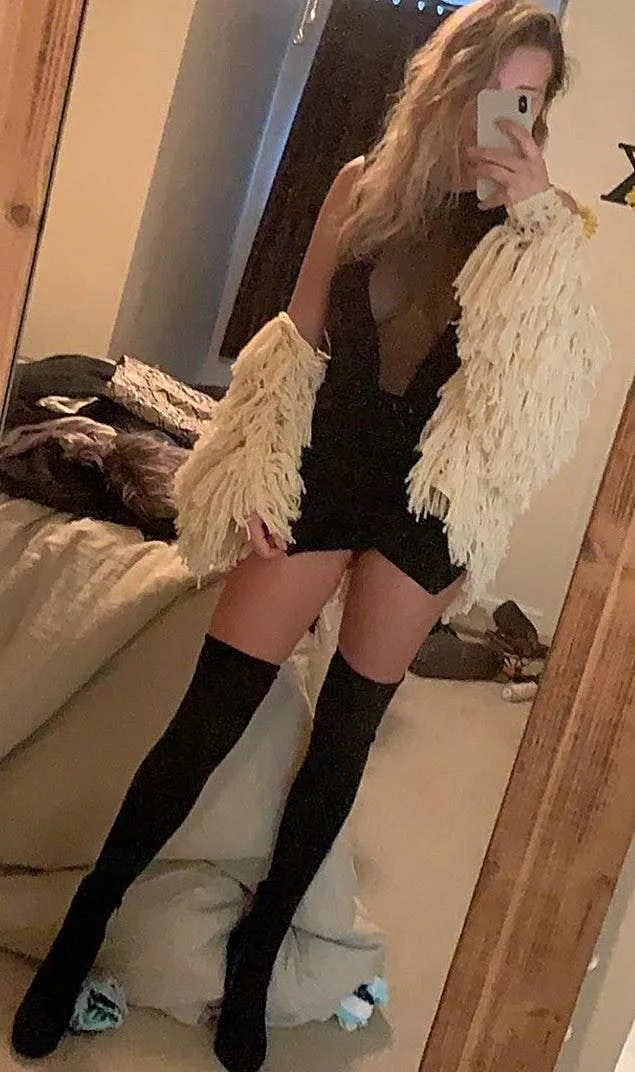 SheIn Black Envelope Skort - Image 2