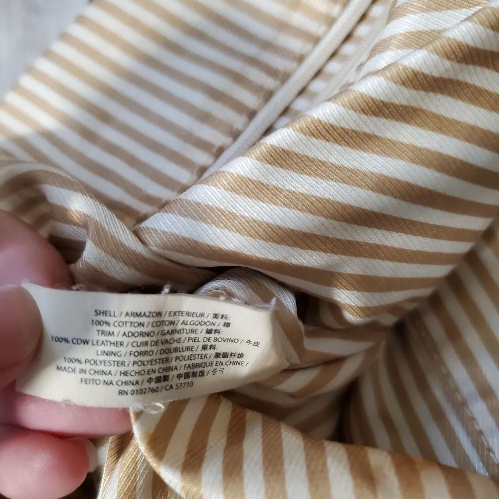 Kate Spade New York Blue and White Play Hooky Tote Bag - Image 6