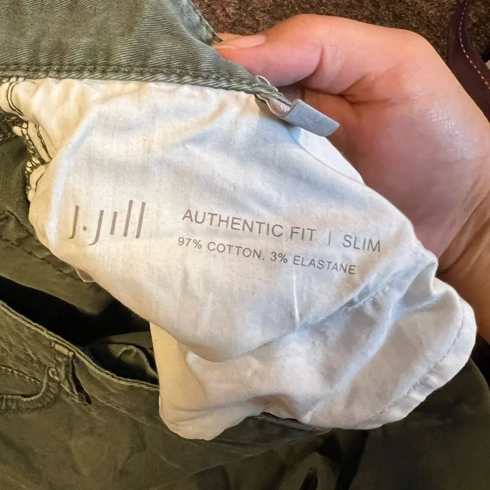 J Jill green jeans 12 - Image 8