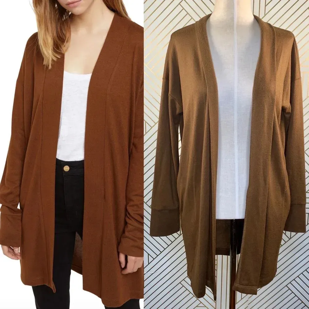 Sanctuary Up Camp Knit Cardigan in Camel‎ - Image 2