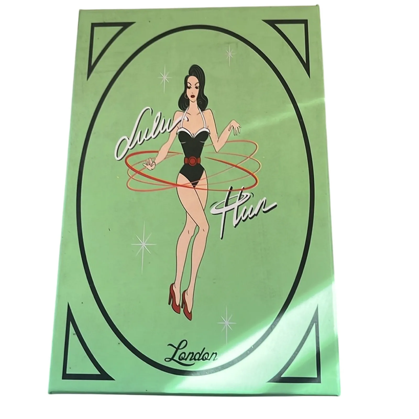 Lulu Hun London Jeanie High Heel Red and White Size 7 eu 38 UK 5 - Image 3