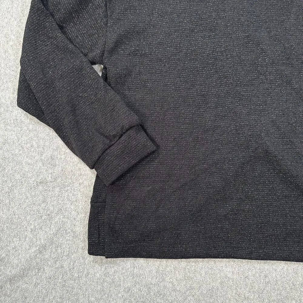 Kaileigh Criss Cross Back Shimmer Sweater Pullover Women's Large Long Sleeve - Image 2