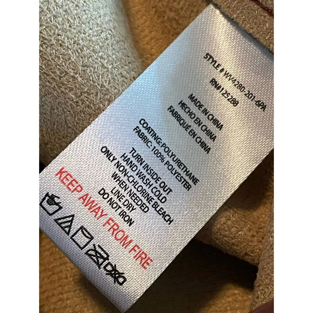 Jason Wu Brown Faux Leather Split Hem Trousers Women's Pants XS - Image 6