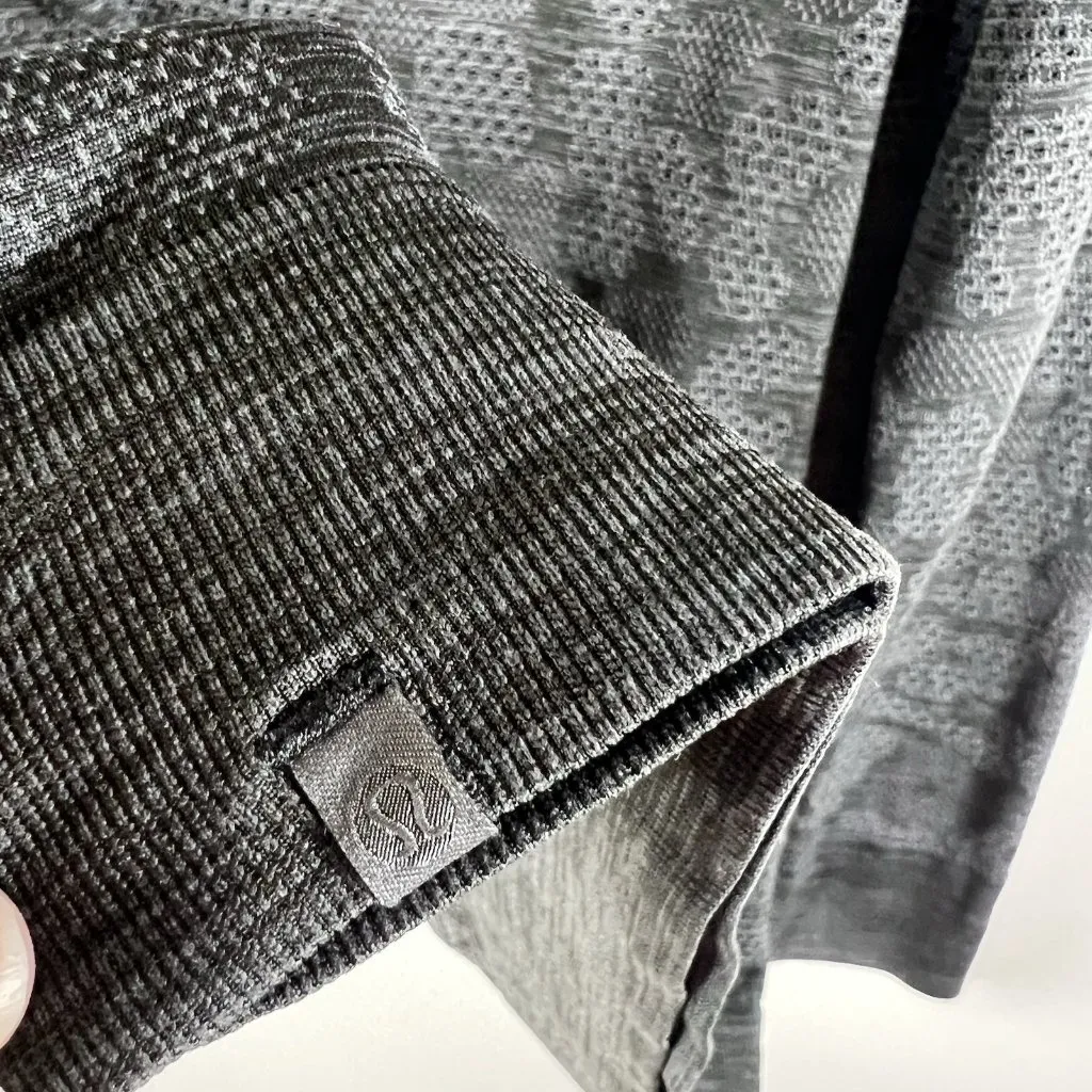 Lululemon Gray camo Breeze By Long Sleeve Women’s Size Medium‎ Athletic Running - Image 7