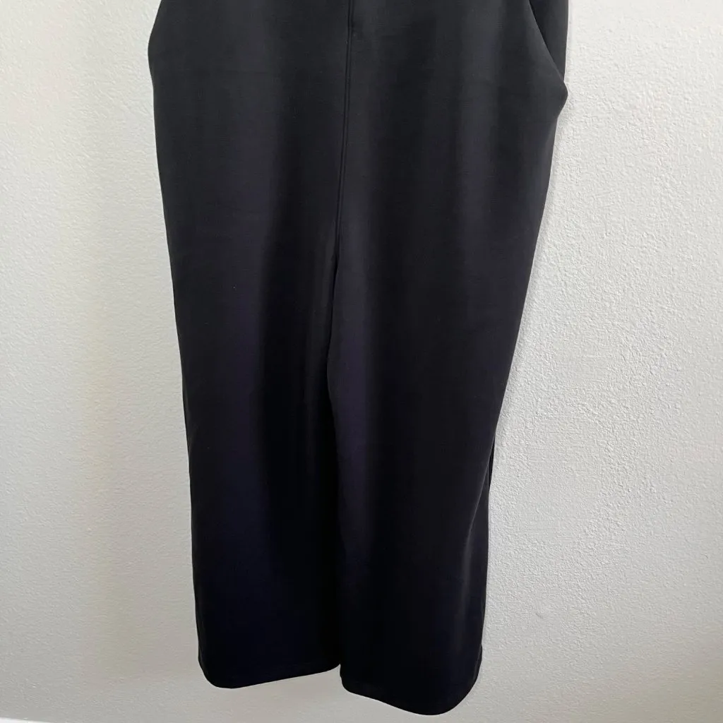 Spanx Womens Air Essentials Black Halter Jumpsuit Plus Size 1X - Image 3