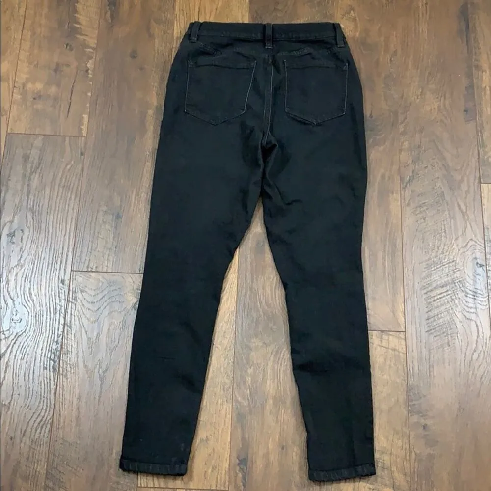 Free People Skinny Black Ankle Jeans - Image 5