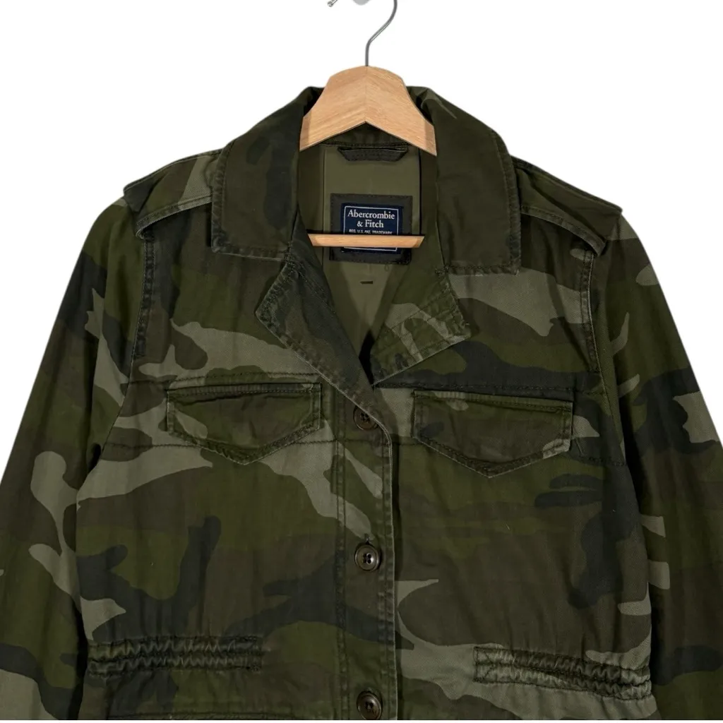 Abercrombie & Fitch Vintage  90s Utility Jacket Size Small - Image 4