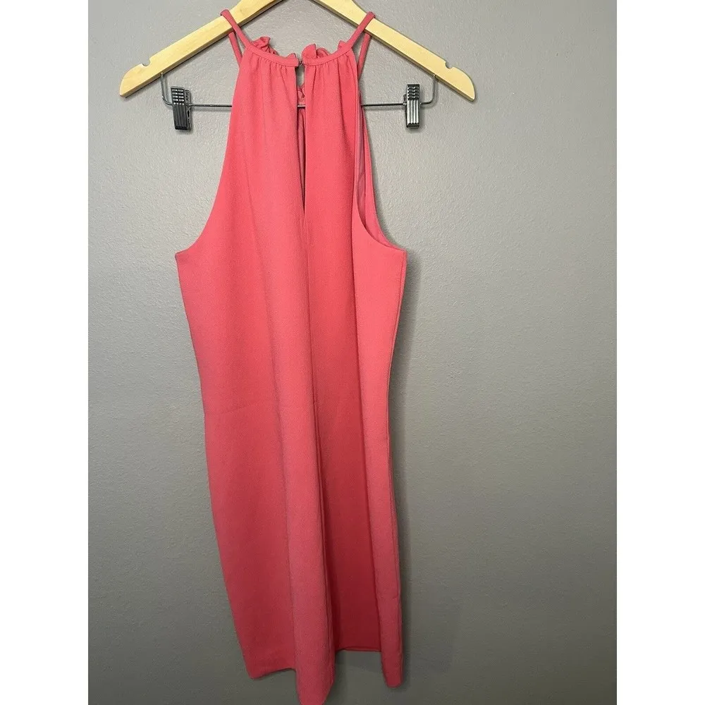 Trina Turk  Katie Bow Shift Dress Pink Sz 4 NEW - Image 8