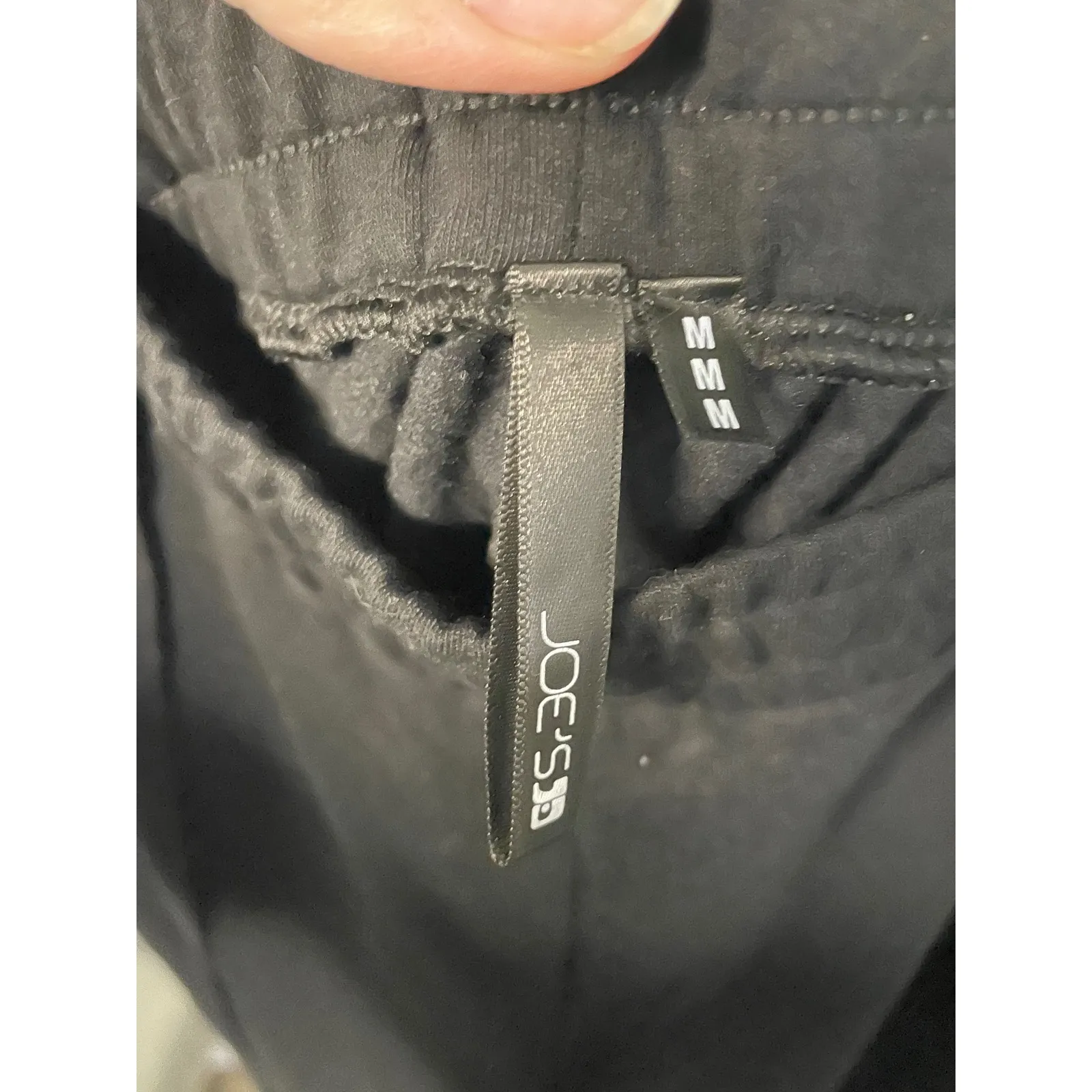 Joe's Jeans Women's Black Track Pants Medium M Casual Athleisure Lounge‎ - Image 3