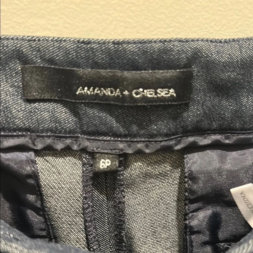 Amanda + Chelsea Dark Blue Trousers - Image 2