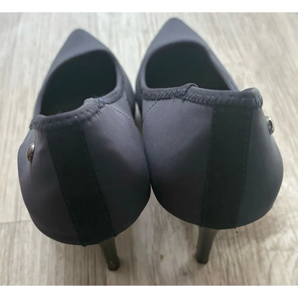 Simply Vera Wang | Women's Neoprene Fabric Stiletto Heel Pump | 9 Blue - Image 3