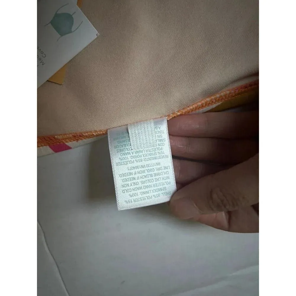 Kona Sol Women's High Waist Bikini Bottom size M NWT - Image 5