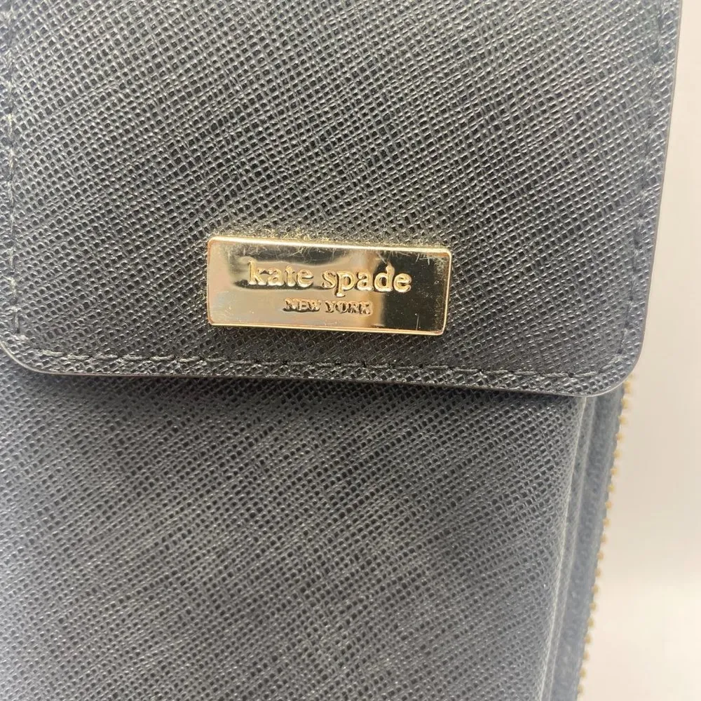 Kate Spade Black Kristie Newbury Lane Multi Wallet/Wristlet - Image 5