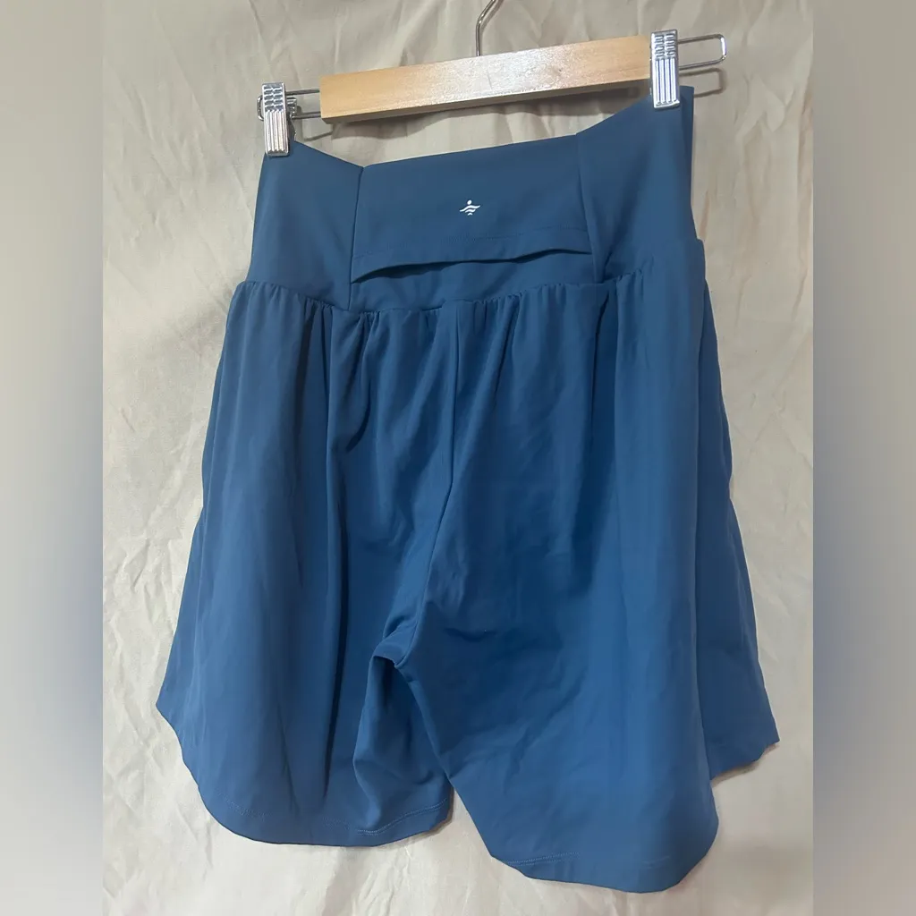 Halara Super High Waisted Softlyzero Airy 2-in-1 Yoga Shorts 5'' - Image 3