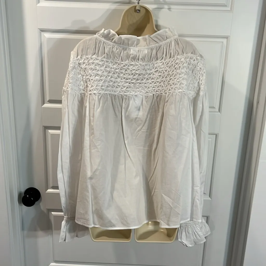 Merlette Majorelle Hand Smocked Blouse - Image 8