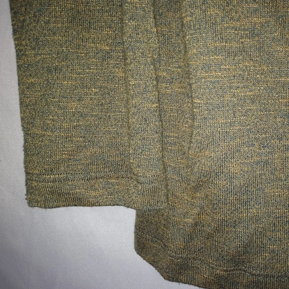 FG L Olive Gold BLESSED Long Sleeved Top - Image 2