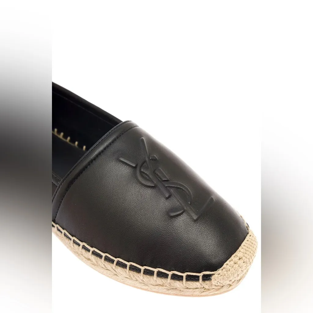 YSL Cassandre Slip-On Espadrilles (37) - Image 2