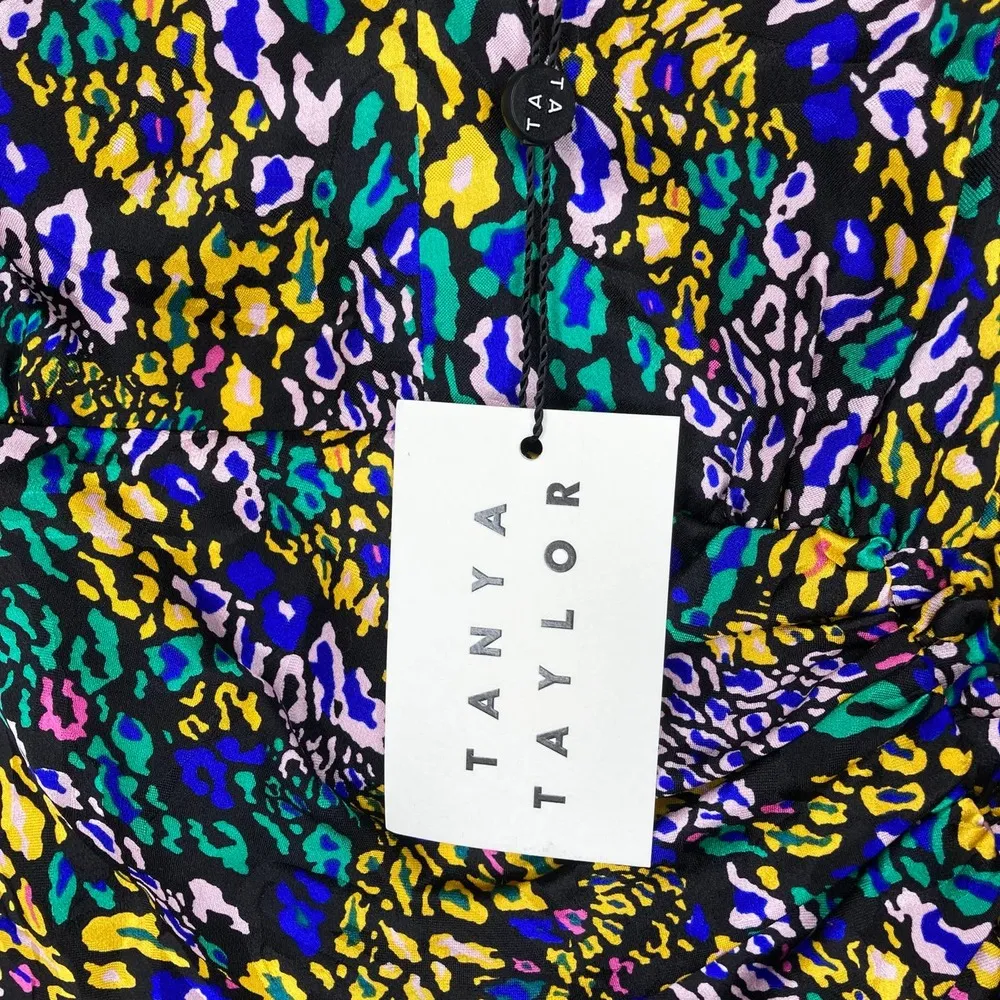 NWT Tanya Taylor Rainbow Leopard Demi Mini Dress Size 2 $495 - Image 4