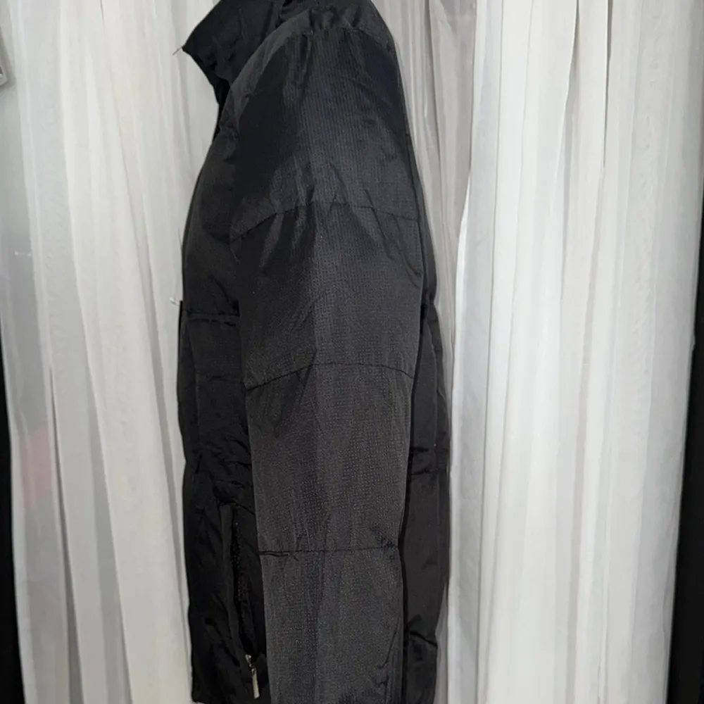 Daisy  Black Quilted Puffer Jacket with High Collar - Image 5