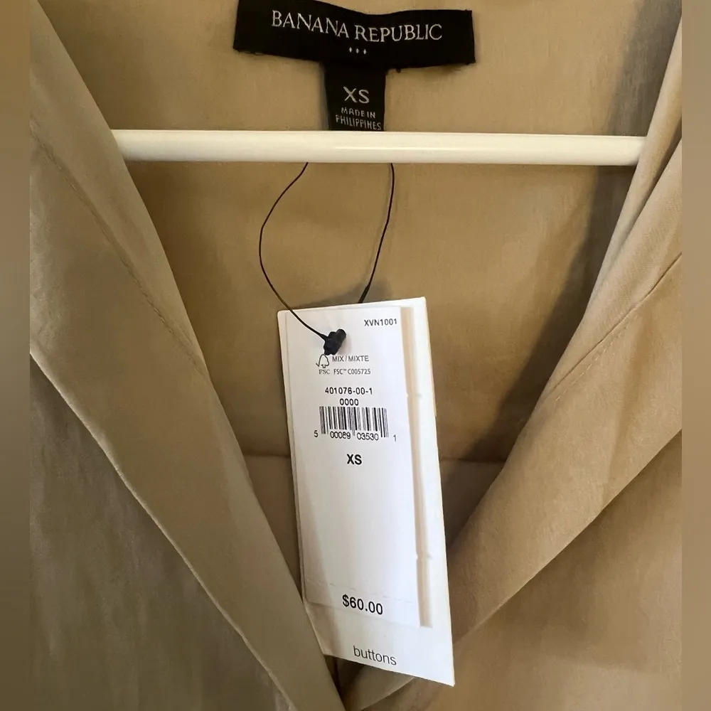 silky button down shirt - Image 2