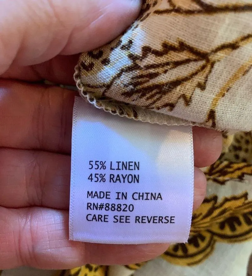 New NWT Nicole Miller Linen Blend Sleeveless High Neck Top Womens Size S Small - Image 10