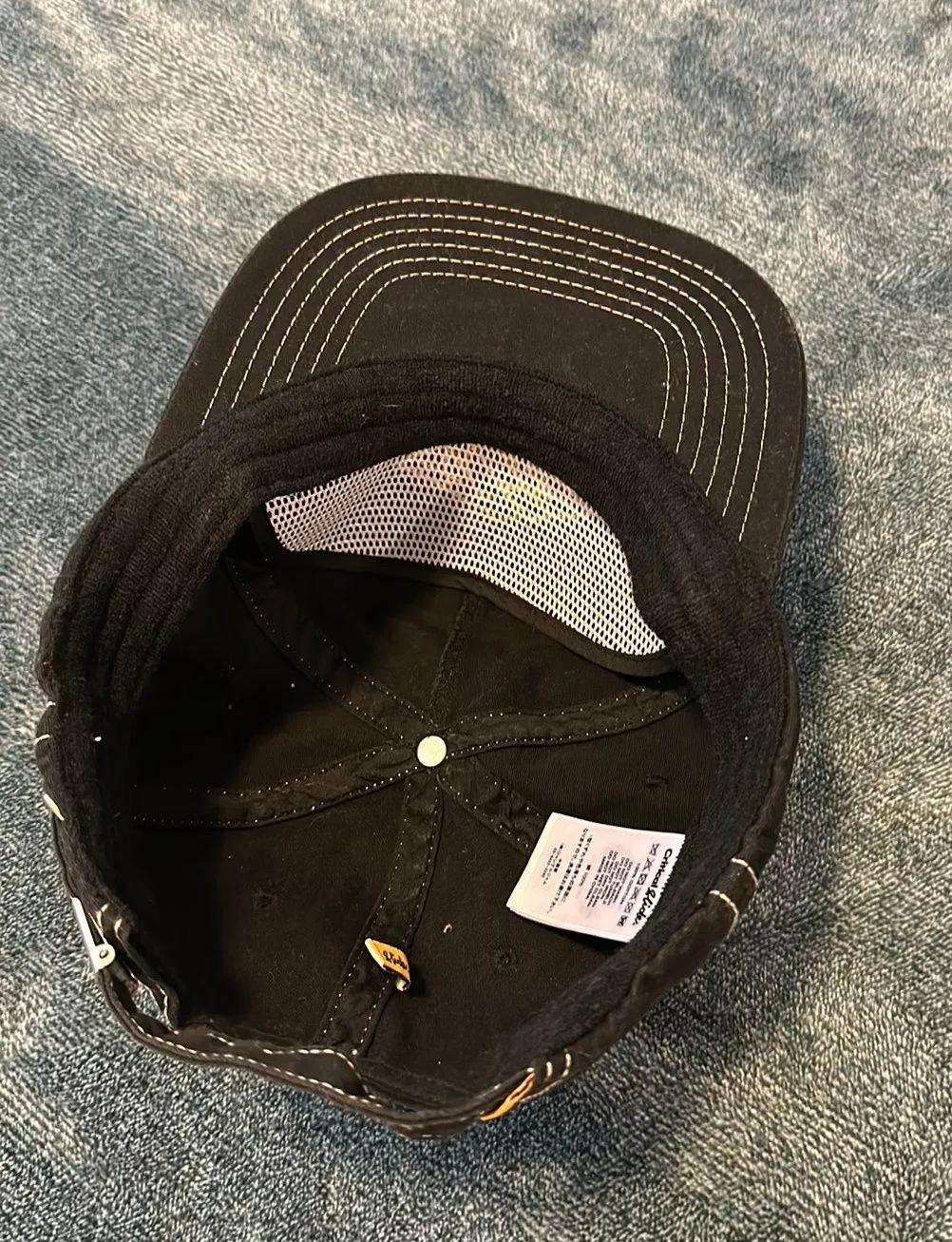 Flat Top Hat Black - Image 2