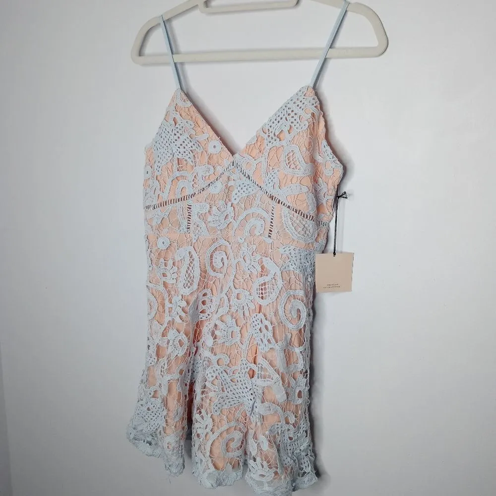 Superdown blue lace dress - Image 2