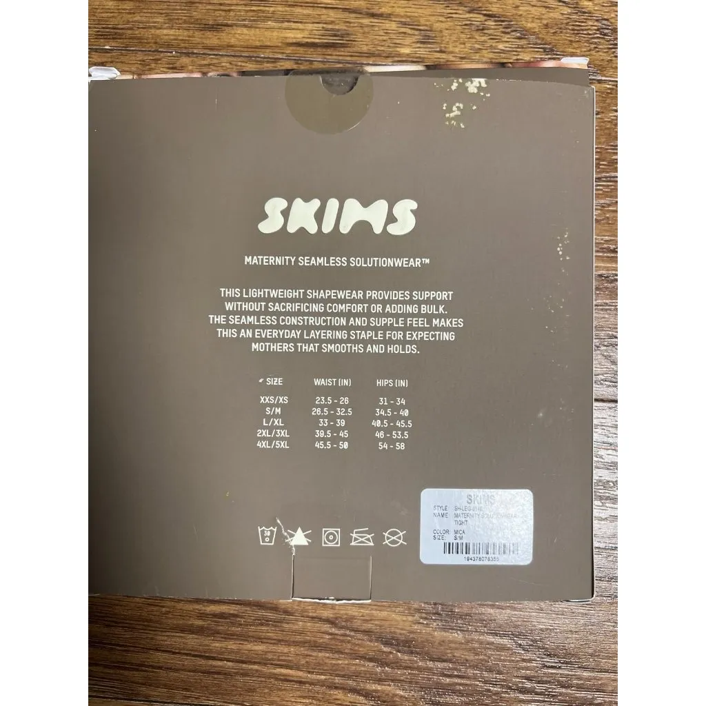SKIMS size S/M Maternity Seamless Solutionwear Tights - Image 2