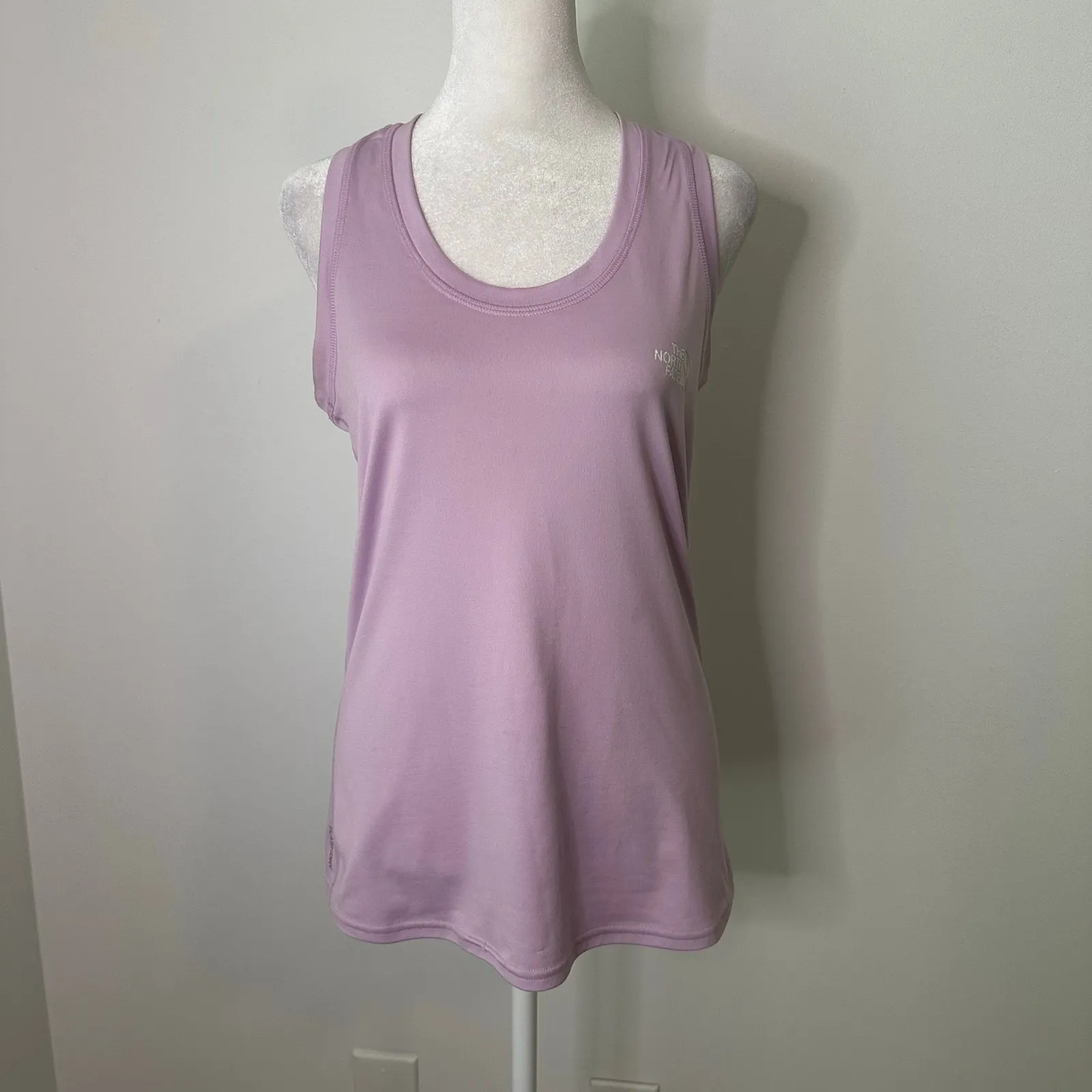 The North Face lilac purple slim fit racerback tank top size M - Image 2