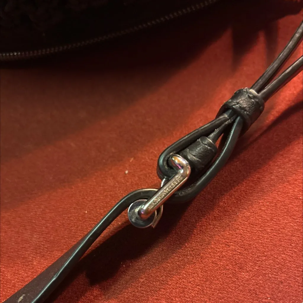 Rebecca Minkoff Julian Hobo Belt Bag - Black Woven Leather - Image 7