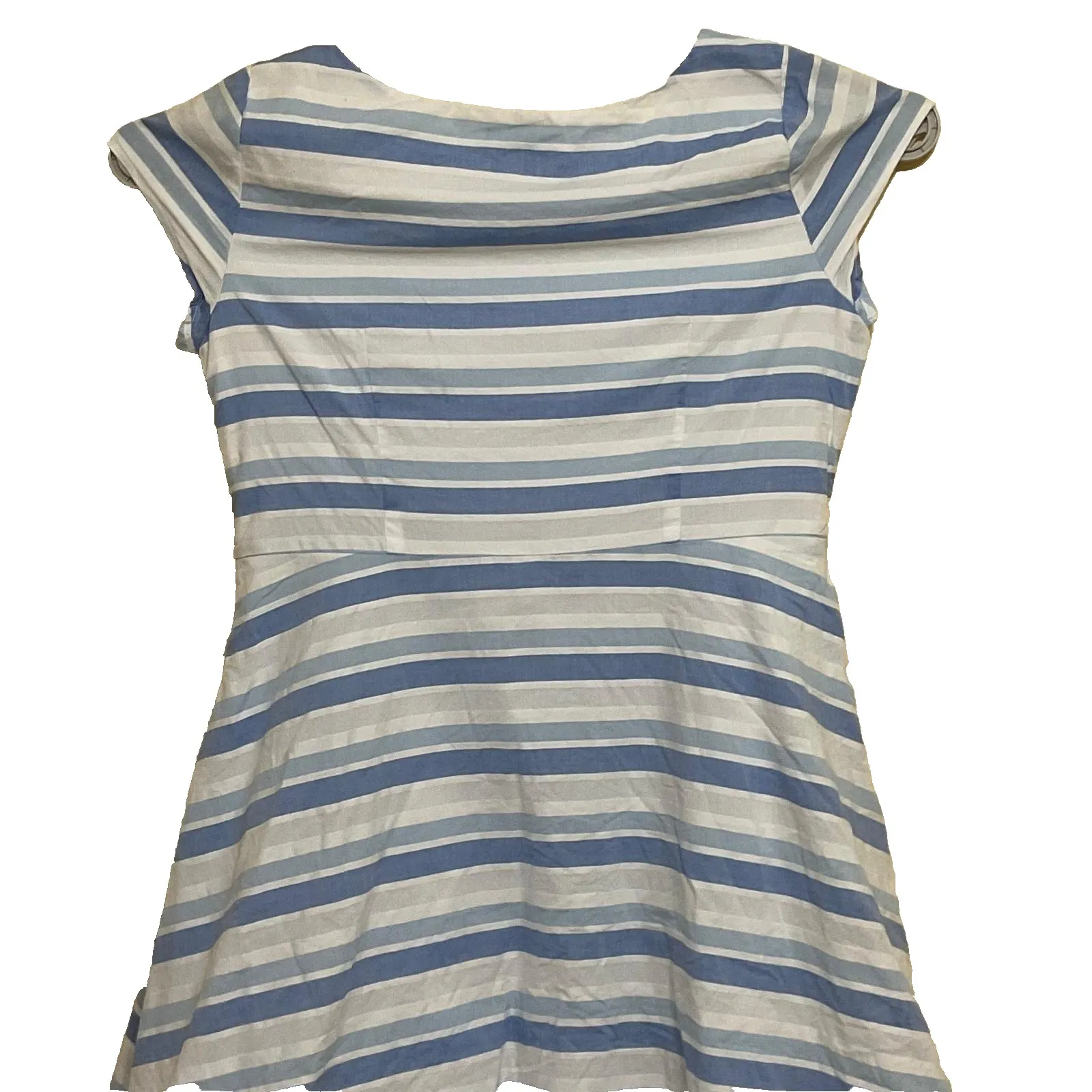 Tommy Hilfiger Women  blue white stripe cotton dress size 16‎ - Image 10