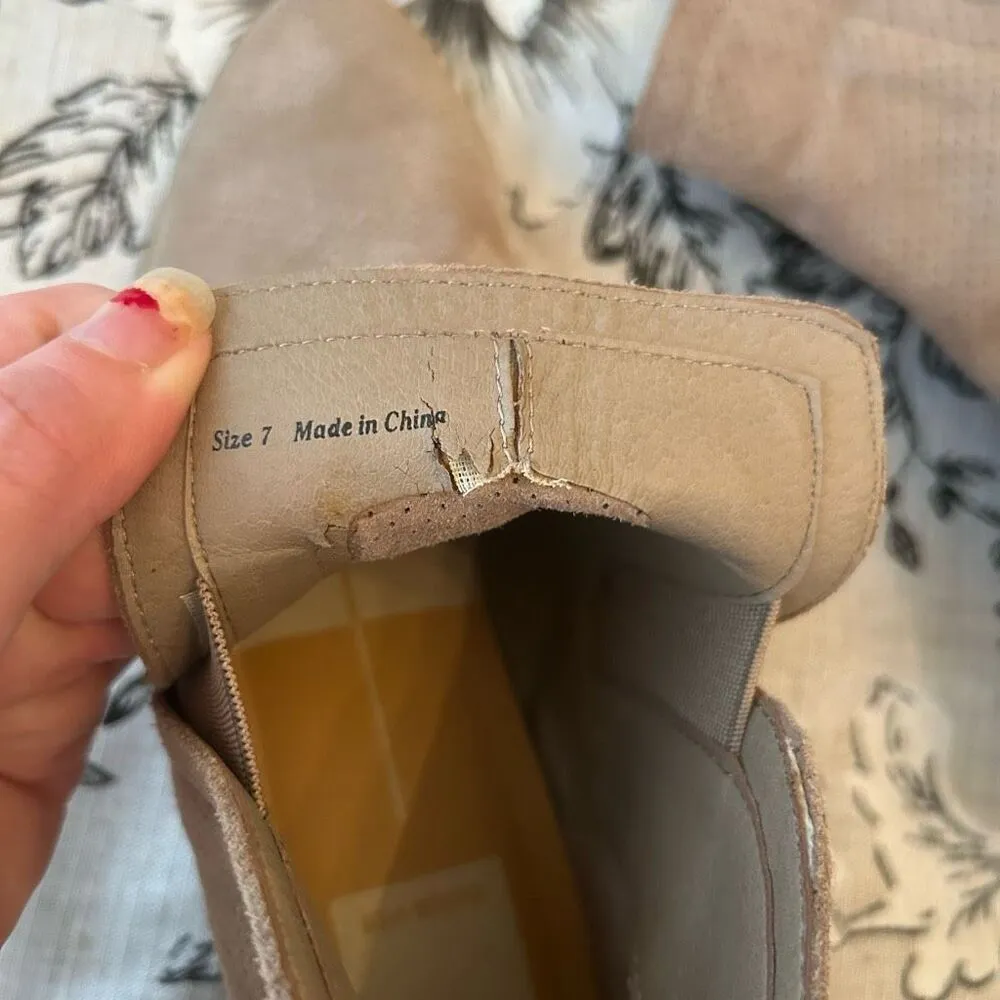 Dolce Vita Women’s Size 7 Tan Beige Booties - Image 6