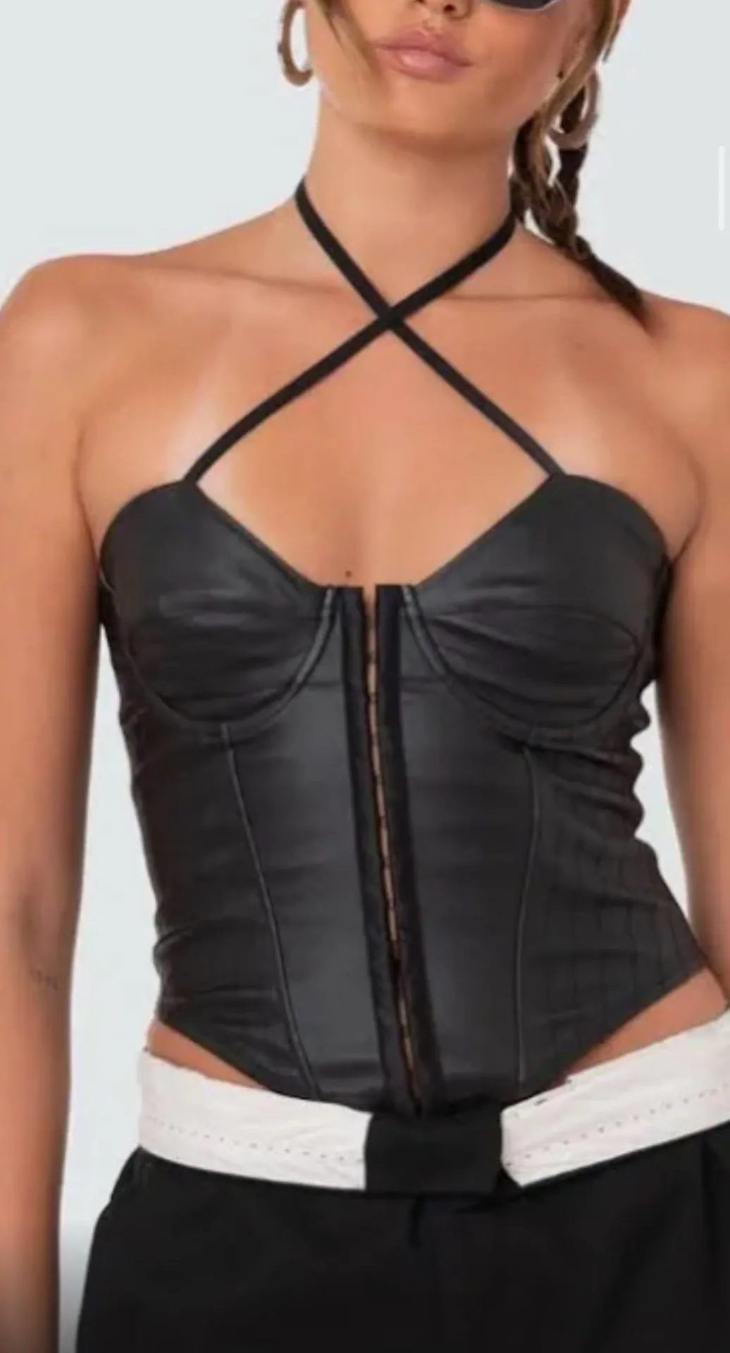 Leather Corset Top - Image 2