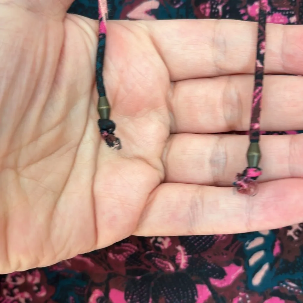 ULLA JOHNSON Rana Blouse Size 2 Midnight Floral Puff Sleeve Cotton Ruffles - Image 6