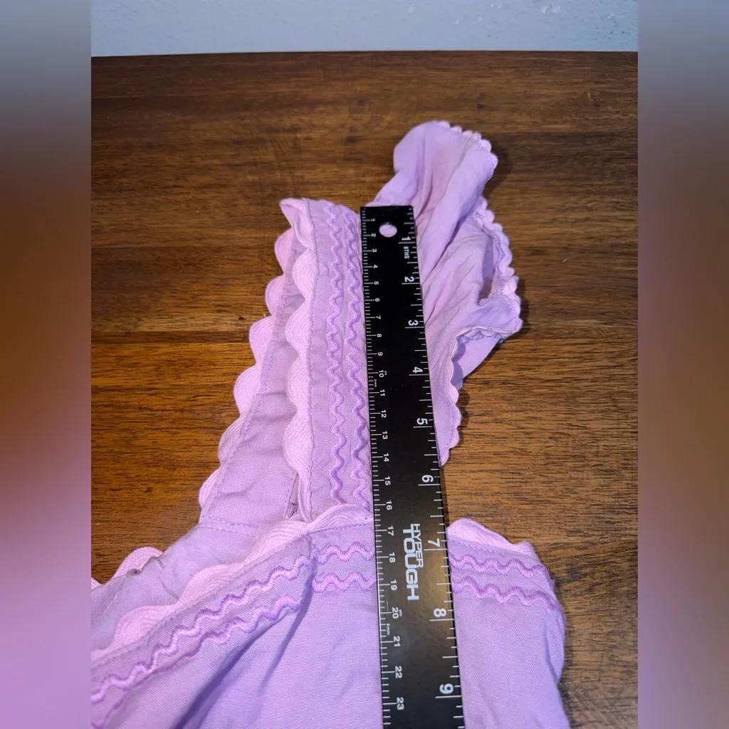 J.Marie Beckley Lavender Embroidery Dress Purple - Image 8