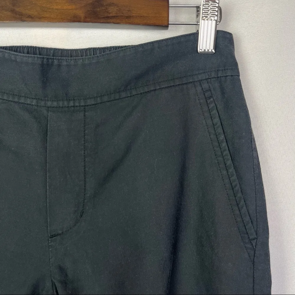 Vince Navy Blue Cupro Blend Straight Leg Trousers 2 - Image 6