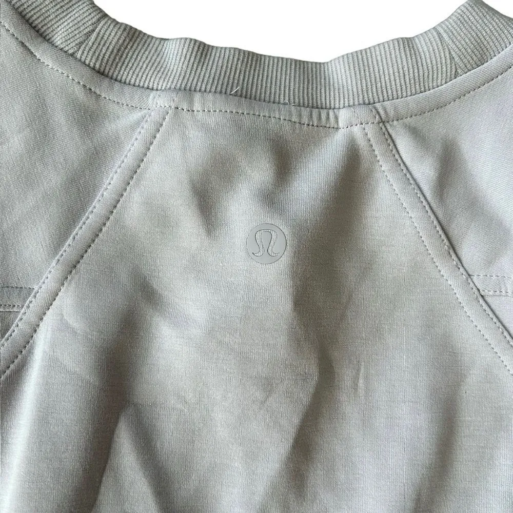 Lululemon  Women’s 2 Softstreme Ribbed Hem Pullover Sweatshirt Faint Lavender New - Image 9