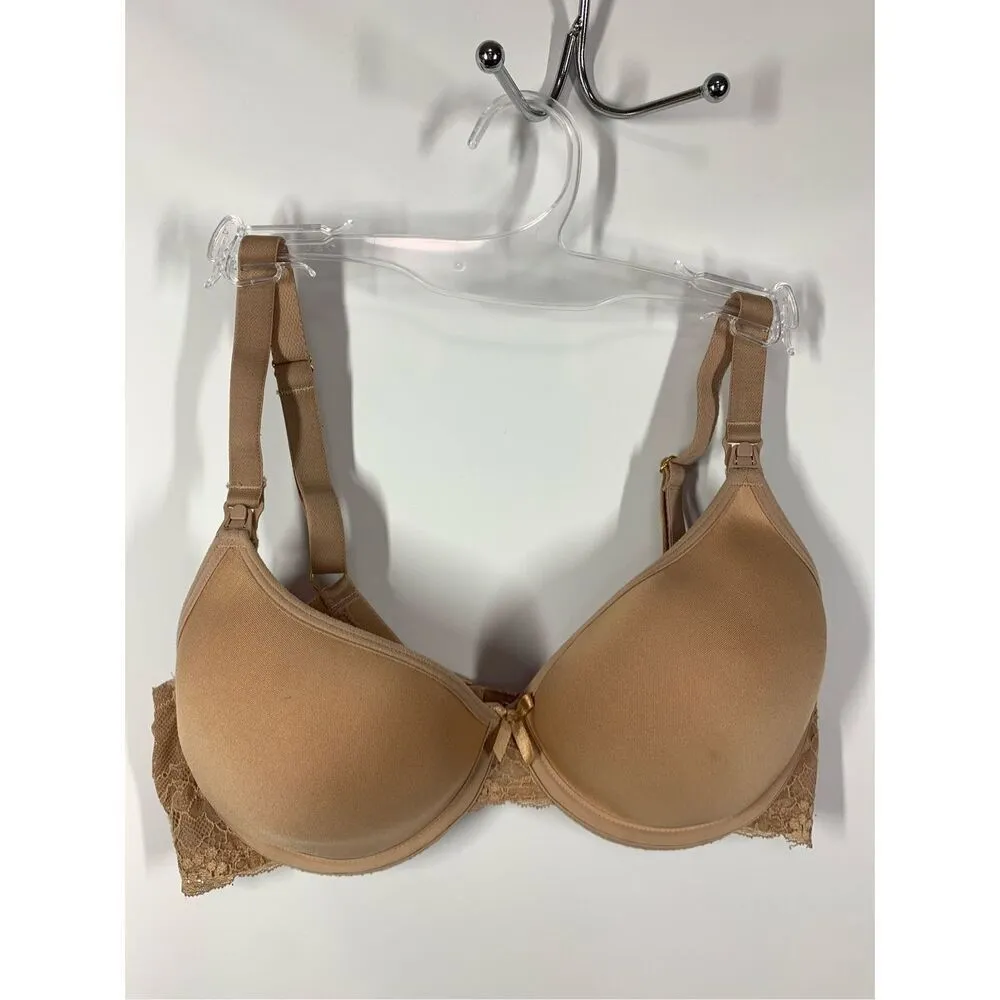 Rosie Pope maternity nursing bra size 36C Tan - Image 3