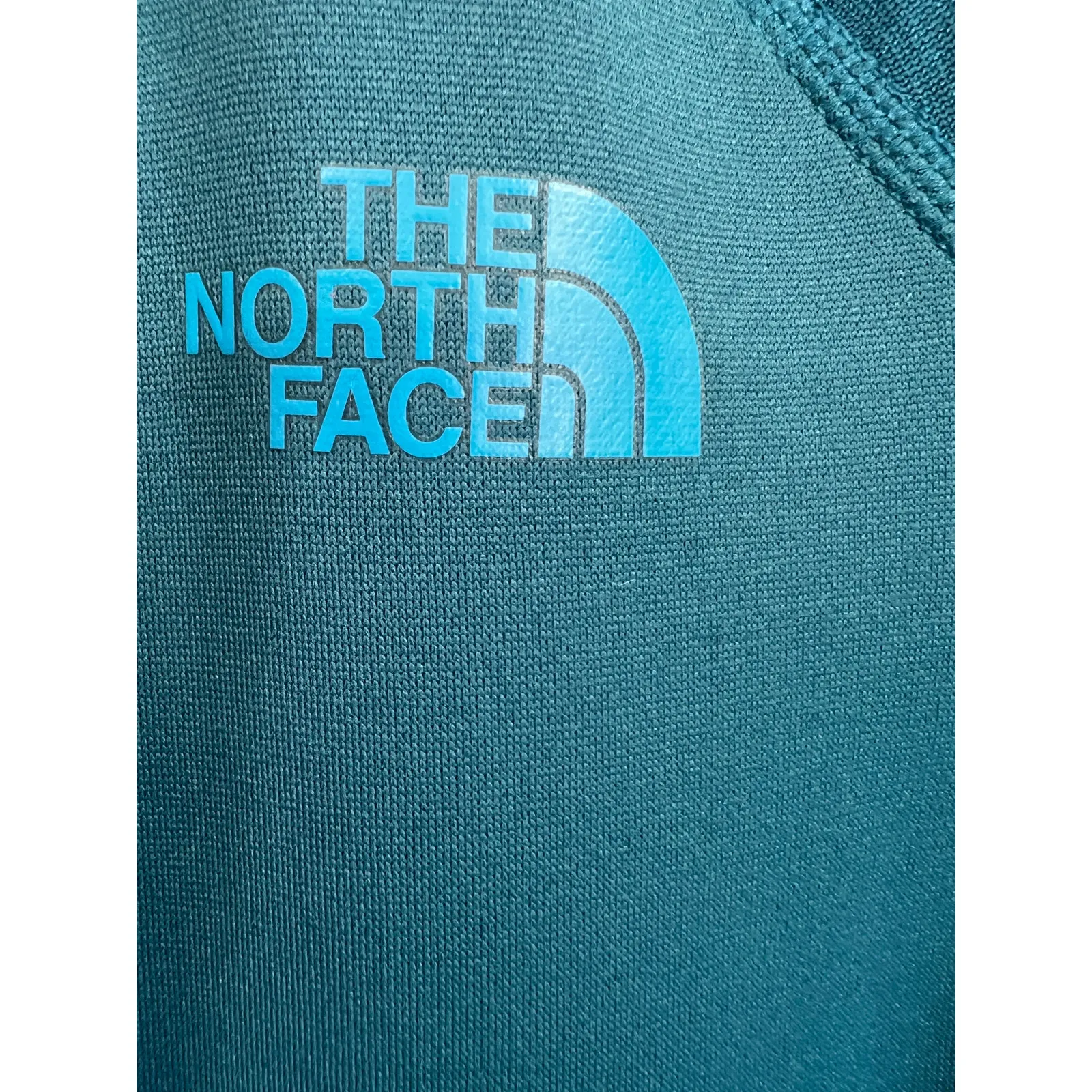 The North Face  Women’s Blue Soft Shell Full Zip‎ FlashDry Jacket Size XS - Image 6
