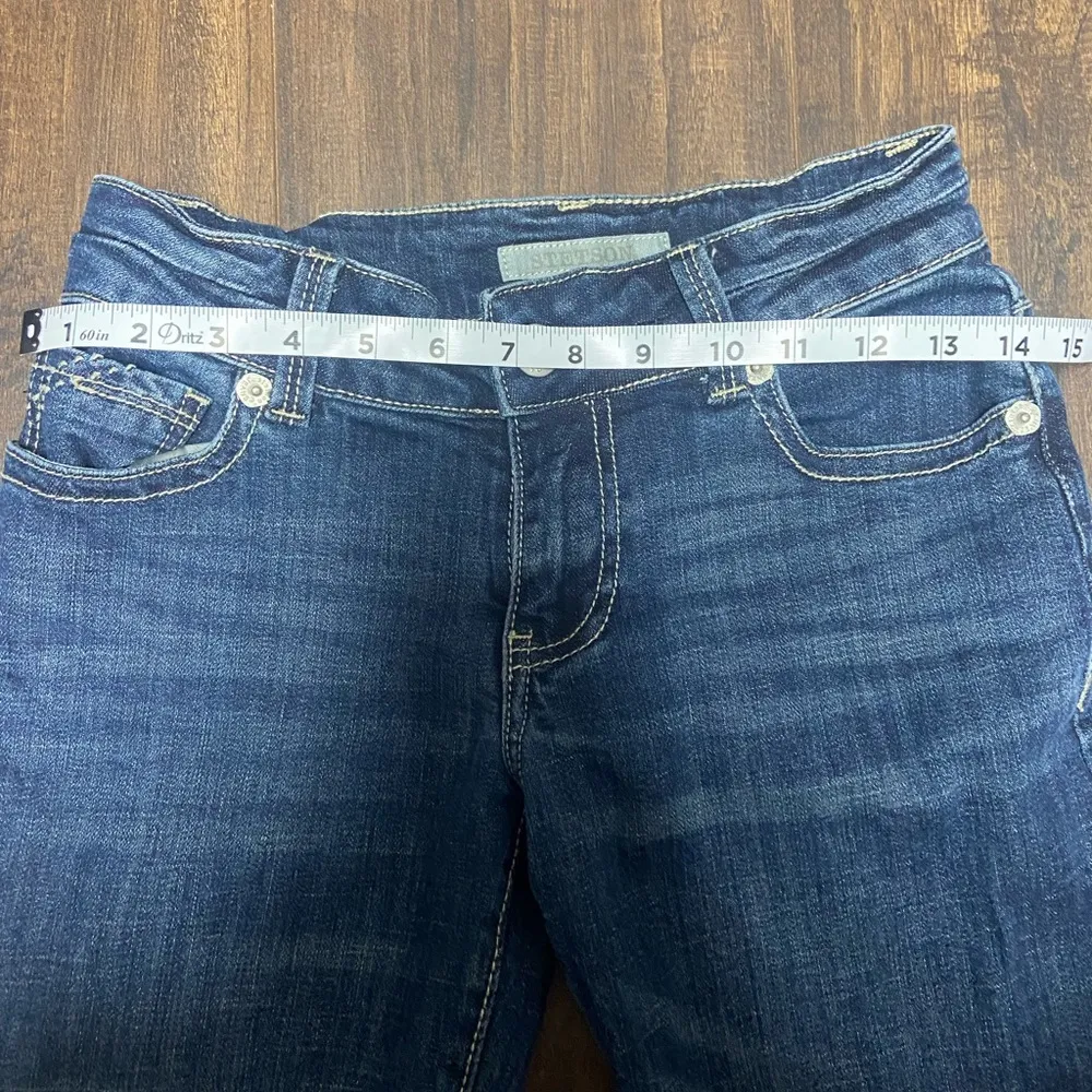 Stetson No. 214 Bootcut Cowgirl Western Denim Jeans Women’s Size 0 - Image 6