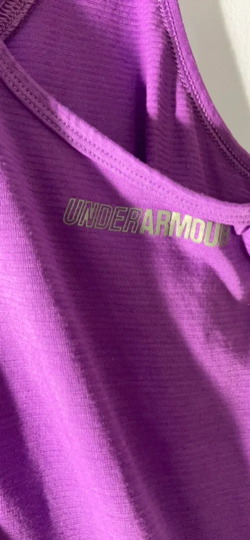 Under Armour Purple Workout Tank - Image 4