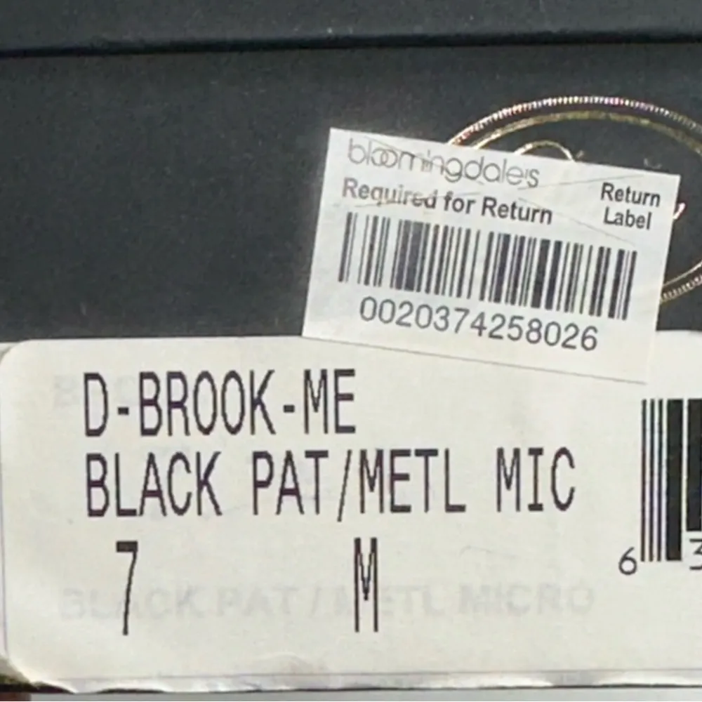 Delman New York Women’s Size 7 Black Metallic Patent Toe Brook Ballet Flats - Image 11